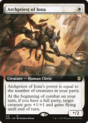 Archpriest of Iona (Extended Art) [Zendikar Rising] MTG Single Magic: The Gathering  | Multizone: Comics And Games