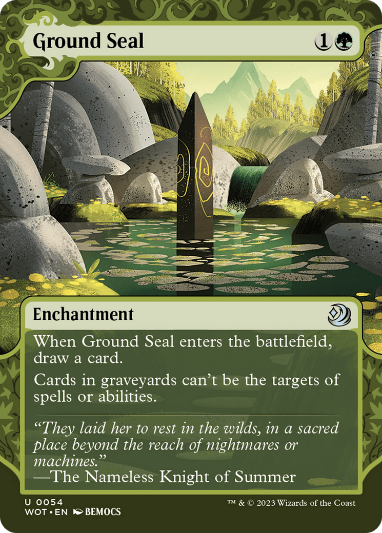 Ground Seal [Wilds of Eldraine: Enchanting Tales] MTG Single Magic: The Gathering  | Multizone: Comics And Games