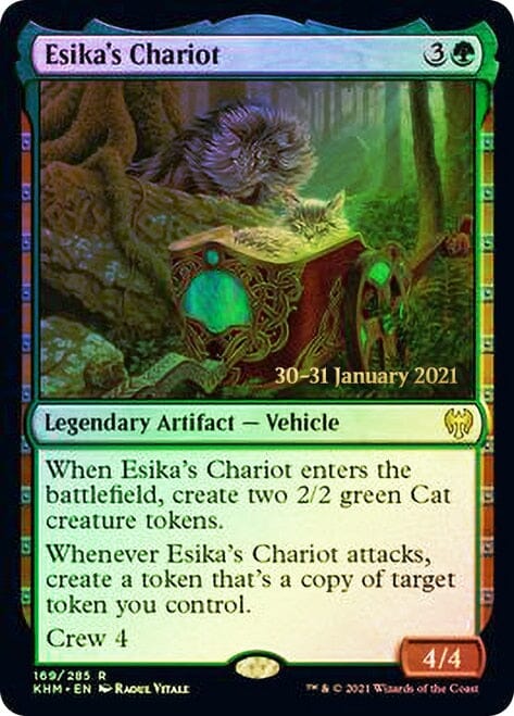 Esika's Chariot [Kaldheim Prerelease Promos] MTG Single Magic: The Gathering  | Multizone: Comics And Games