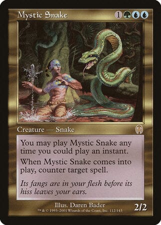 Mystic Snake [Apocalypse] MTG Single Magic: The Gathering  | Multizone: Comics And Games