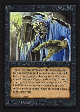 Lich (CE) [Collectors’ Edition] MTG Single Magic: The Gathering  | Multizone: Comics And Games