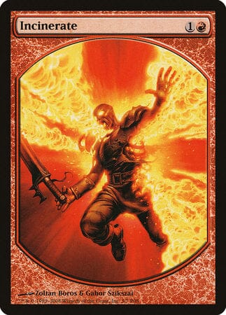 Incinerate [Magic Player Rewards 2008] MTG Single Magic: The Gathering  | Multizone: Comics And Games