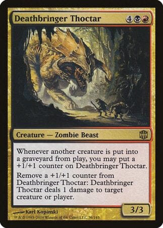 Deathbringer Thoctar [Alara Reborn] MTG Single Magic: The Gathering  | Multizone: Comics And Games