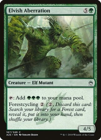 Elvish Aberration [Masters 25] MTG Single Magic: The Gathering  | Multizone: Comics And Games