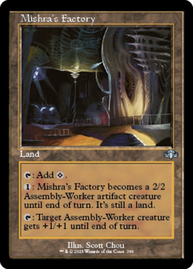 Mishra's Factory (Retro) [Dominaria Remastered] MTG Single Magic: The Gathering  | Multizone: Comics And Games