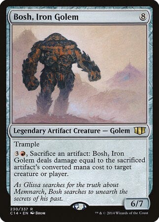 Bosh, Iron Golem [Commander 2014] MTG Single Magic: The Gathering  | Multizone: Comics And Games