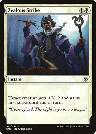 Zealous Strike [Conspiracy: Take the Crown] MTG Single Magic: The Gathering  | Multizone: Comics And Games