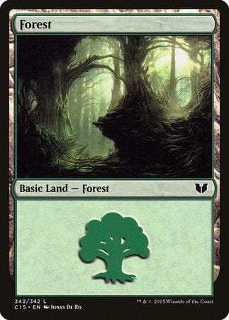 Forest (342) [Commander 2015] MTG Single Magic: The Gathering  | Multizone: Comics And Games