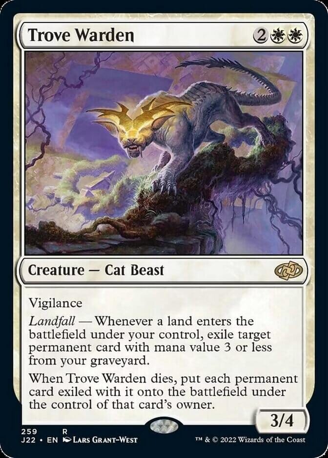 Trove Warden [Jumpstart 2022] MTG Single Magic: The Gathering  | Multizone: Comics And Games