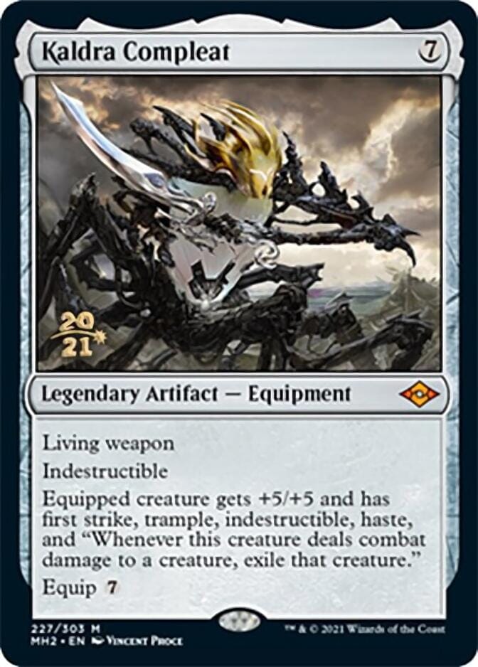Kaldra Compleat [Modern Horizons 2 Prerelease Promos] MTG Single Magic: The Gathering  | Multizone: Comics And Games
