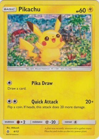 Pikachu (4/12) [McDonald's Promos: 2018 Collection] Pokemon Single Pokémon  | Multizone: Comics And Games