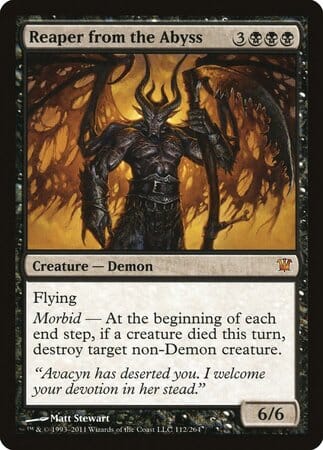 Reaper from the Abyss [Innistrad] MTG Single Magic: The Gathering  | Multizone: Comics And Games