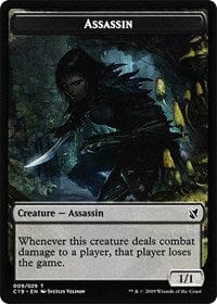 Assassin // Morph Double-sided Token [Commander 2019 Tokens] MTG Single Magic: The Gathering  | Multizone: Comics And Games
