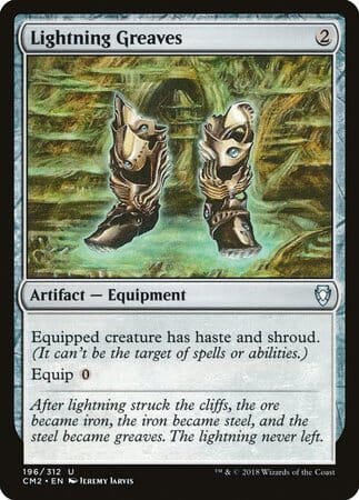 Lightning Greaves [Commander Anthology Volume II] MTG Single Magic: The Gathering  | Multizone: Comics And Games