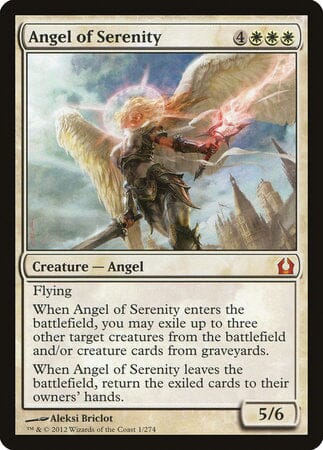 Angel of Serenity [Return to Ravnica] MTG Single Magic: The Gathering  | Multizone: Comics And Games