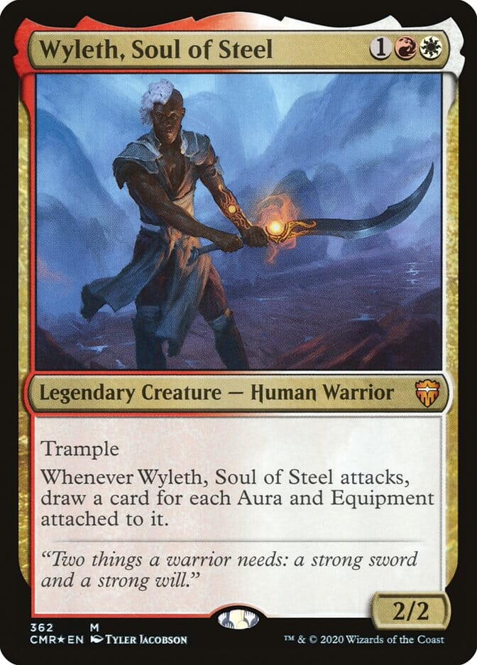 Wyleth, Soul of Steel [Commander Legends] MTG Single Magic: The Gathering  | Multizone: Comics And Games