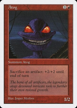 Atog [Fifth Edition] MTG Single Magic: The Gathering  | Multizone: Comics And Games