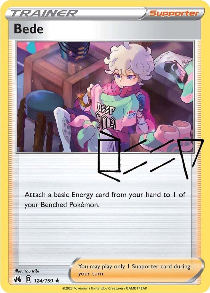 Bede (124/159) [Sword & Shield: Crown Zenith] Pokemon Single Pokémon  | Multizone: Comics And Games