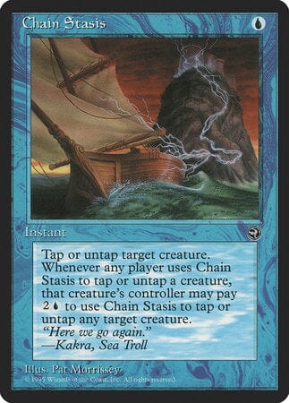 Chain Stasis [Homelands] MTG Single Magic: The Gathering  | Multizone: Comics And Games