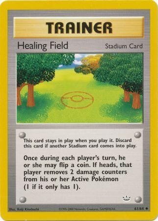 Healing Field (61/64) [Neo Revelation Unlimited] Pokemon Single Pokémon  | Multizone: Comics And Games