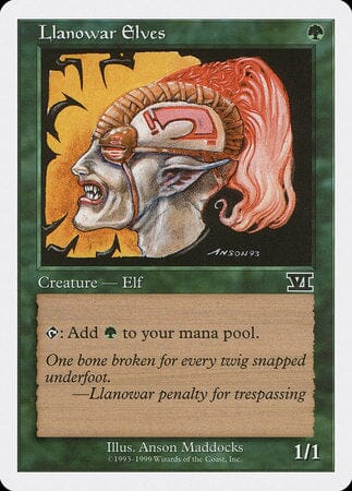 Llanowar Elves [Battle Royale Box Set] MTG Single Magic: The Gathering  | Multizone: Comics And Games