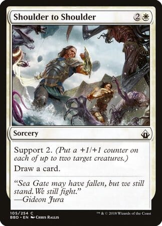 Shoulder to Shoulder [Battlebond] MTG Single Magic: The Gathering  | Multizone: Comics And Games
