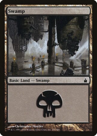 Swamp (296) [Ravnica: City of Guilds] MTG Single Magic: The Gathering  | Multizone: Comics And Games