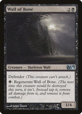 Wall of Bone [Magic 2010] MTG Single Magic: The Gathering  | Multizone: Comics And Games
