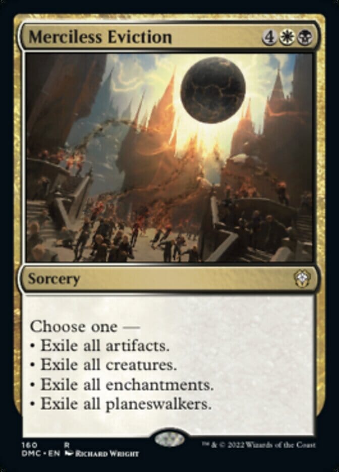 Merciless Eviction [Dominaria United Commander] MTG Single Magic: The Gathering  | Multizone: Comics And Games