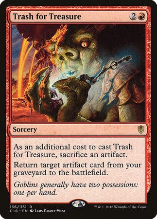 Trash for Treasure [Commander 2016] MTG Single Magic: The Gathering  | Multizone: Comics And Games