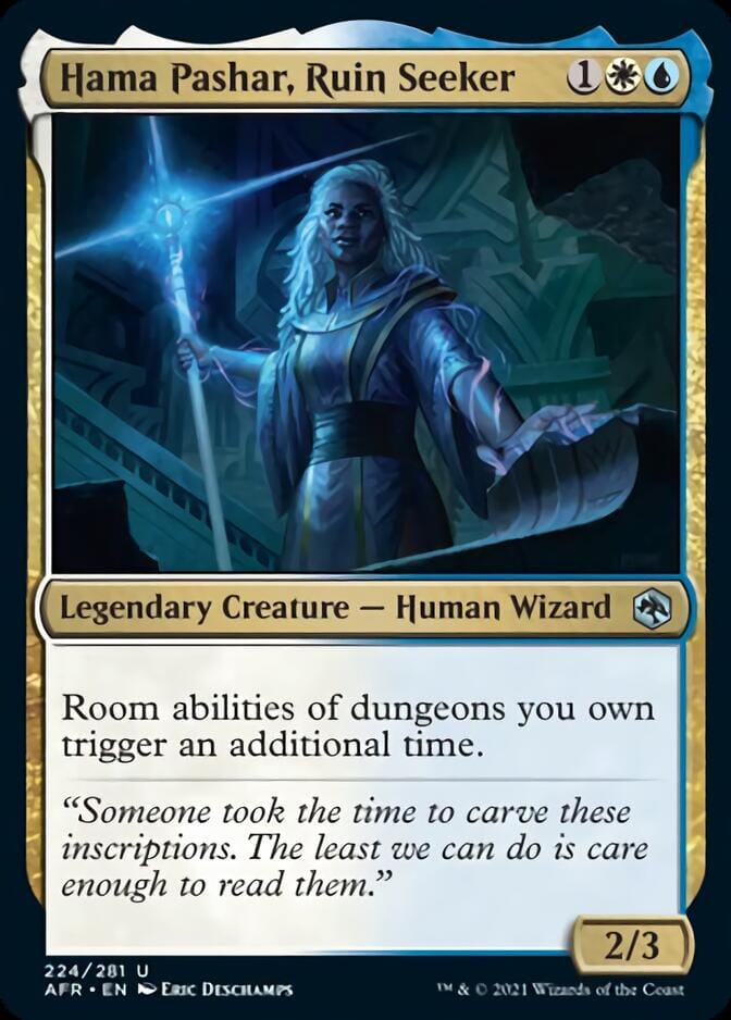 Hama Pashar, Ruin Seeker [Dungeons & Dragons: Adventures in the Forgotten Realms] MTG Single Magic: The Gathering  | Multizone: Comics And Games