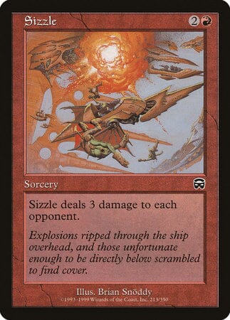 Sizzle [Mercadian Masques] MTG Single Magic: The Gathering  | Multizone: Comics And Games
