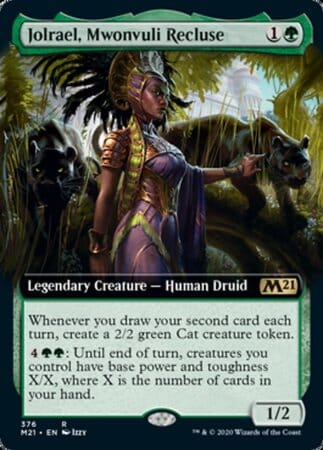 Jolrael, Mwonvuli Recluse (Extended Art) [Core Set 2021] MTG Single Magic: The Gathering  | Multizone: Comics And Games