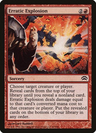 Erratic Explosion [Planechase 2012] MTG Single Magic: The Gathering  | Multizone: Comics And Games