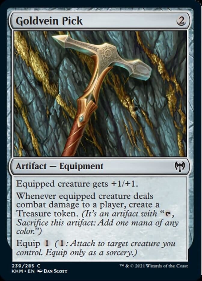 Goldvein Pick [Kaldheim] MTG Single Magic: The Gathering  | Multizone: Comics And Games