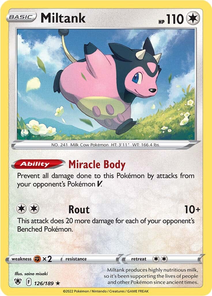 Miltank (126/189) [Sword & Shield: Astral Radiance] Pokemon Single Pokémon  | Multizone: Comics And Games