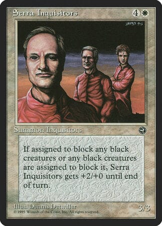 Serra Inquisitors [Homelands] MTG Single Magic: The Gathering  | Multizone: Comics And Games