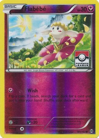 Flabebe (101/162) (League Promo) [XY: BREAKthrough] Pokemon Single Pokémon  | Multizone: Comics And Games