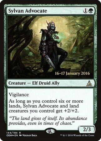 Sylvan Advocate [Oath of the Gatewatch Promos] MTG Single Magic: The Gathering  | Multizone: Comics And Games