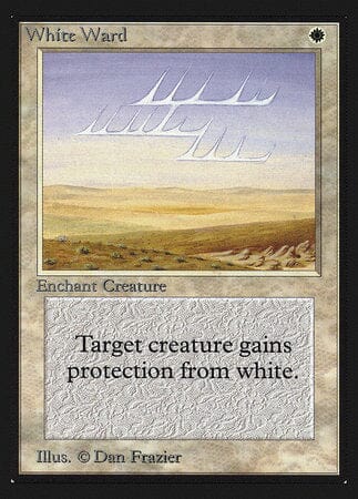 White Ward (CE) [Collectors’ Edition] MTG Single Magic: The Gathering  | Multizone: Comics And Games