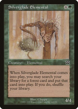 Silverglade Elemental [Mercadian Masques] MTG Single Magic: The Gathering  | Multizone: Comics And Games