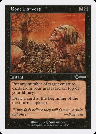 Bone Harvest [Beatdown Box Set] MTG Single Magic: The Gathering  | Multizone: Comics And Games