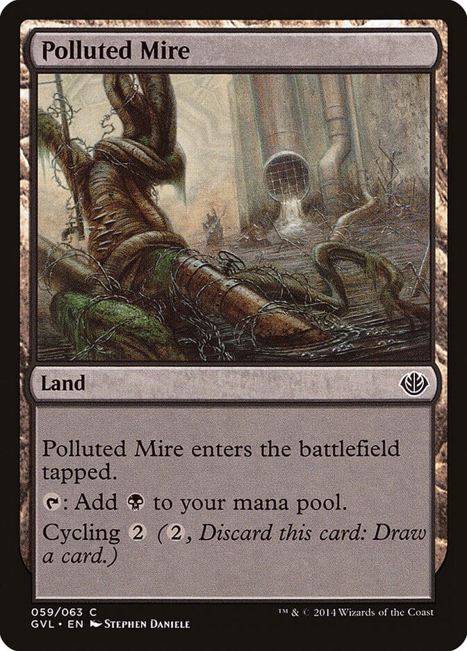 Polluted Mire (Garruk vs. Liliana) [Duel Decks Anthology] MTG Single Magic: The Gathering  | Multizone: Comics And Games