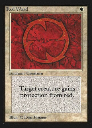 Red Ward (CE) [Collectors’ Edition] MTG Single Magic: The Gathering  | Multizone: Comics And Games