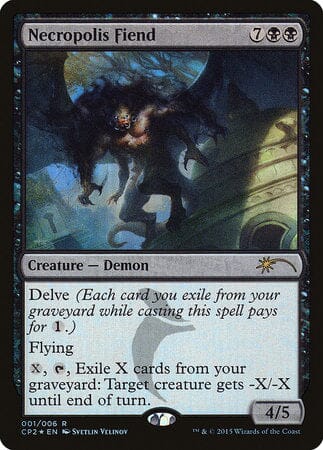 Necropolis Fiend [Fate Reforged Clash Pack] MTG Single Magic: The Gathering  | Multizone: Comics And Games
