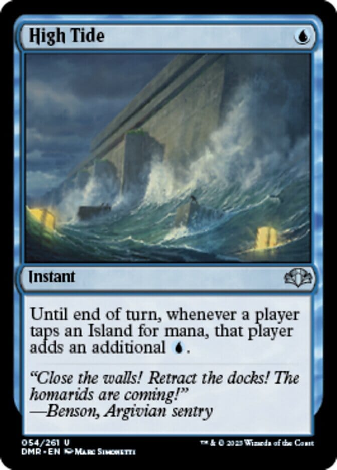 High Tide [Dominaria Remastered] MTG Single Magic: The Gathering  | Multizone: Comics And Games