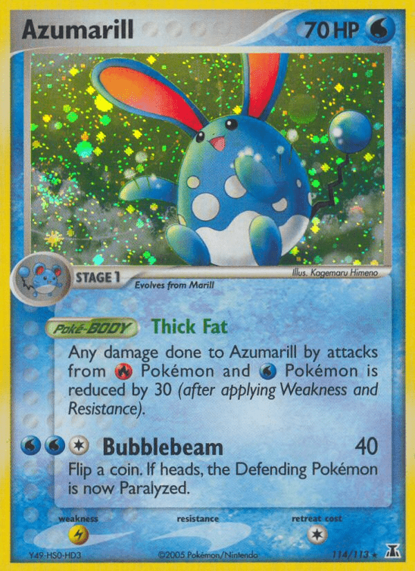 Azumarill (114/113) [EX: Delta Species] Pokemon Single Pokémon  | Multizone: Comics And Games