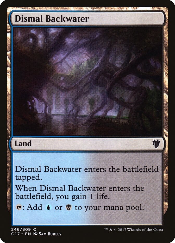 Dismal Backwater [Commander 2017] MTG Single Magic: The Gathering  | Multizone: Comics And Games