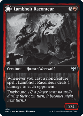 Lambholt Raconteur // Lambholt Ravager [Innistrad: Double Feature] MTG Single Magic: The Gathering  | Multizone: Comics And Games