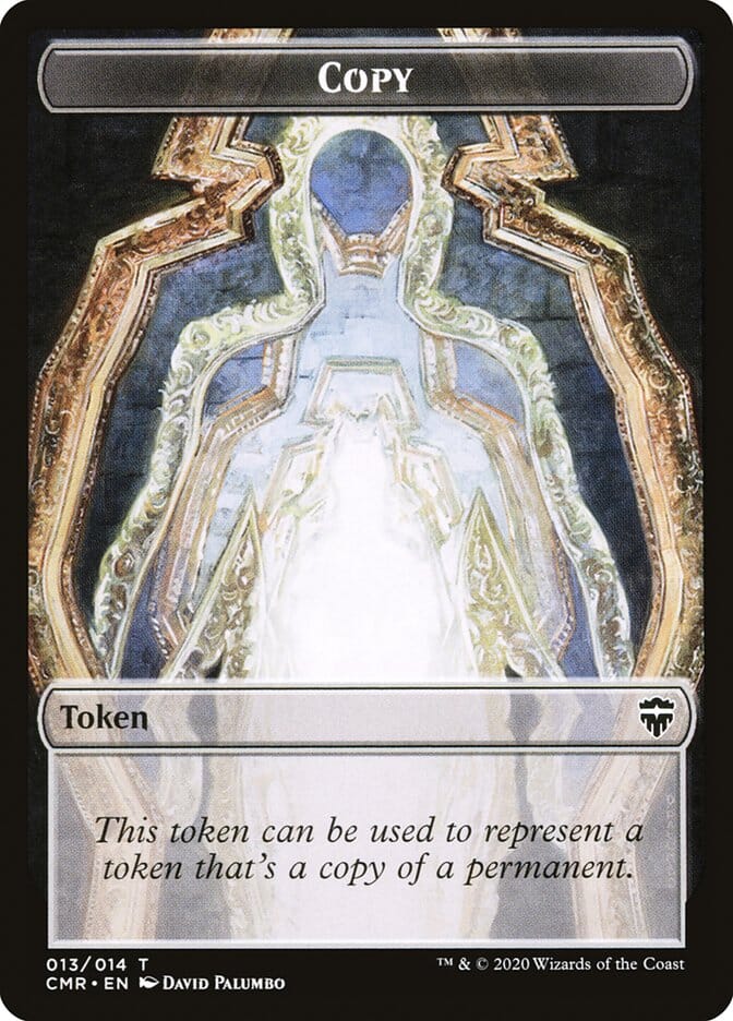 Copy (013) // Spirit Double-sided Token [Commander Legends Tokens] MTG Single Magic: The Gathering  | Multizone: Comics And Games